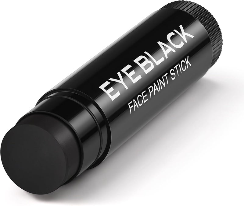 Wismee Baseball Eye Black, Anti-Glare Under Eye Sports Grease Stick for Baseball Softball Soccer Lacrosse Hockey Athletes Sports Training, Sports Eye Black Stick (Black) - Image 1